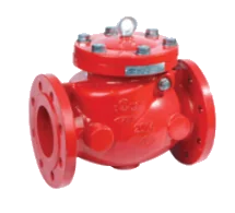 H44X2 Flanged Resilient Swing Check Valve